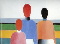 Kazimir Malevich - Three Woman Figures